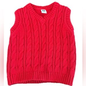 Janie and Jack 6-12 month red vest